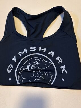 Gymshark Women's navy blue Racerback Sports Bra
